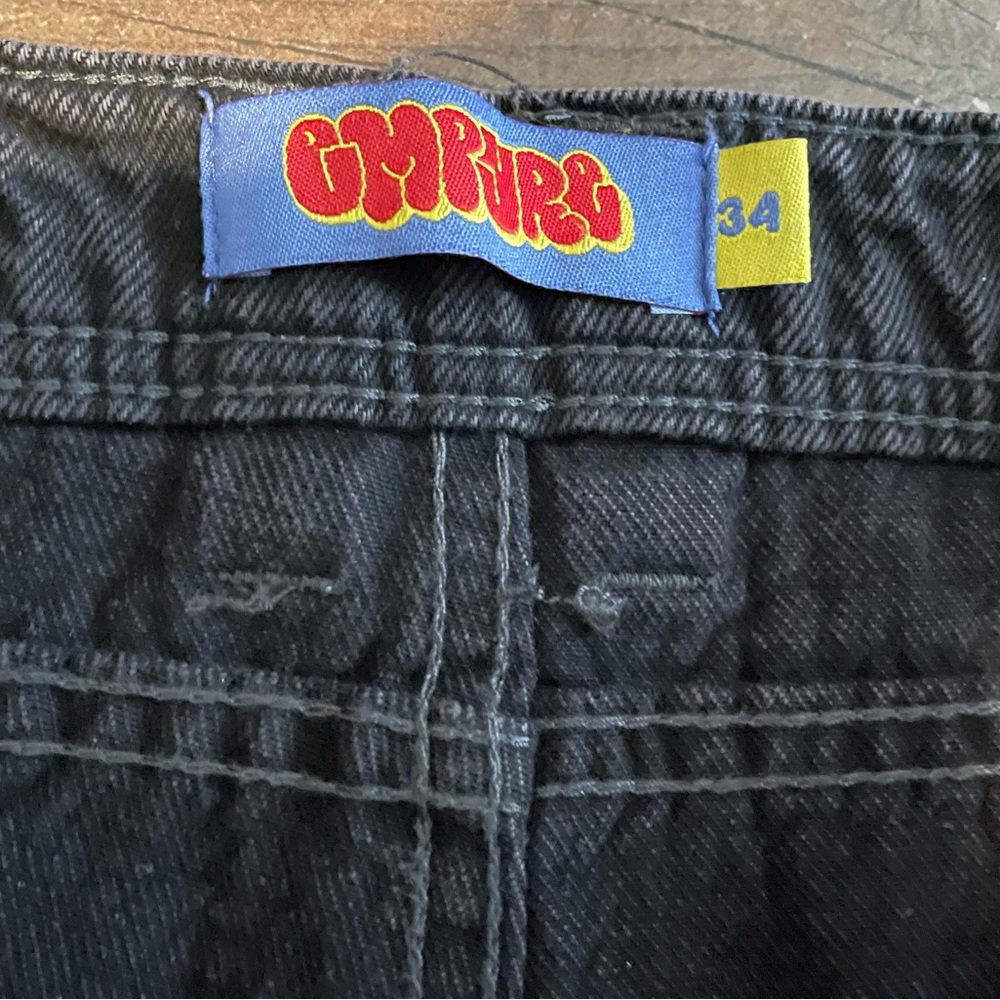 Gmpyre Charcoal Denim Jeans Waist 34 - Picture 2 of 5